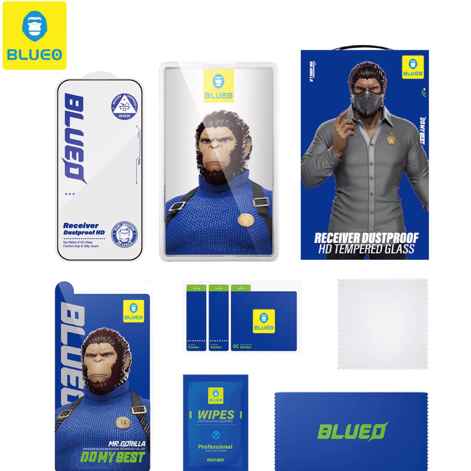 محتویات گلس بلو